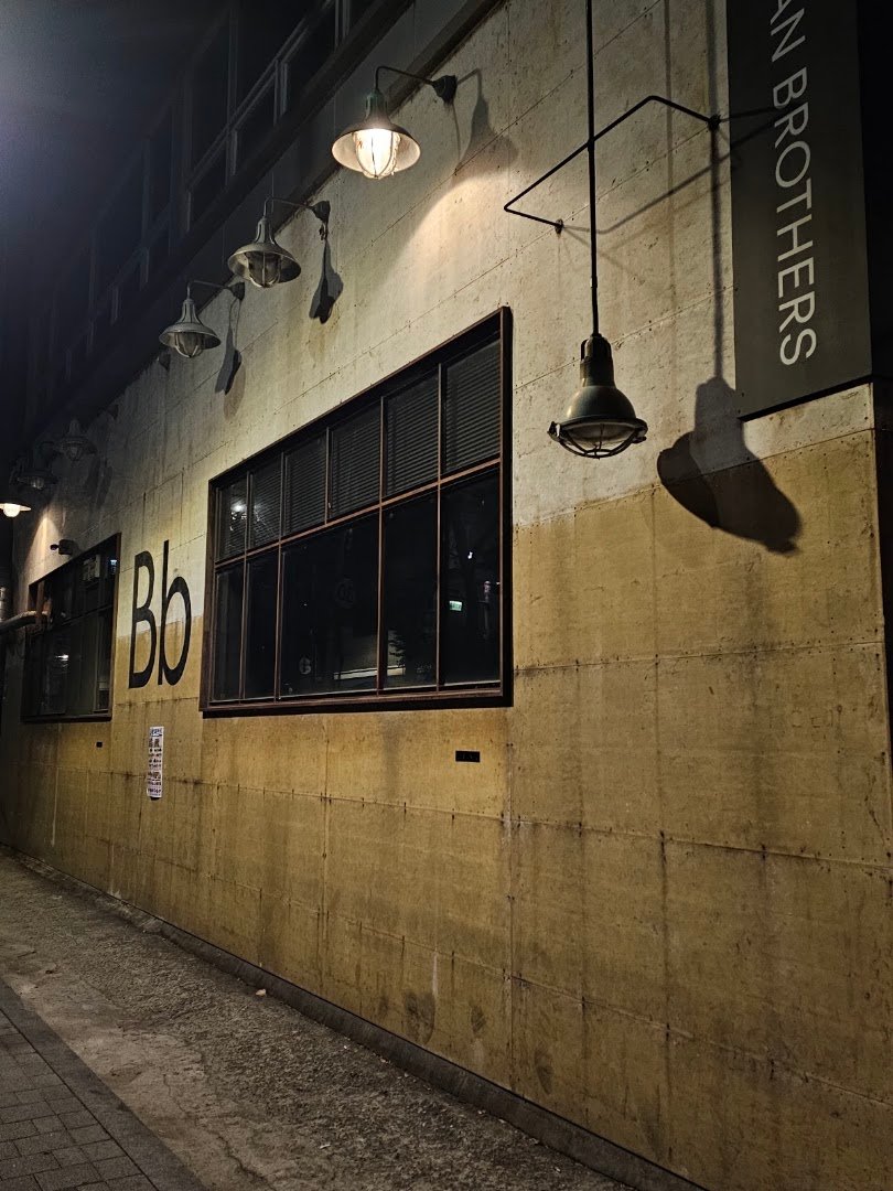 Storefront of BEAN BROTHERS Hapjeong, specialty coffee shop in Seoul