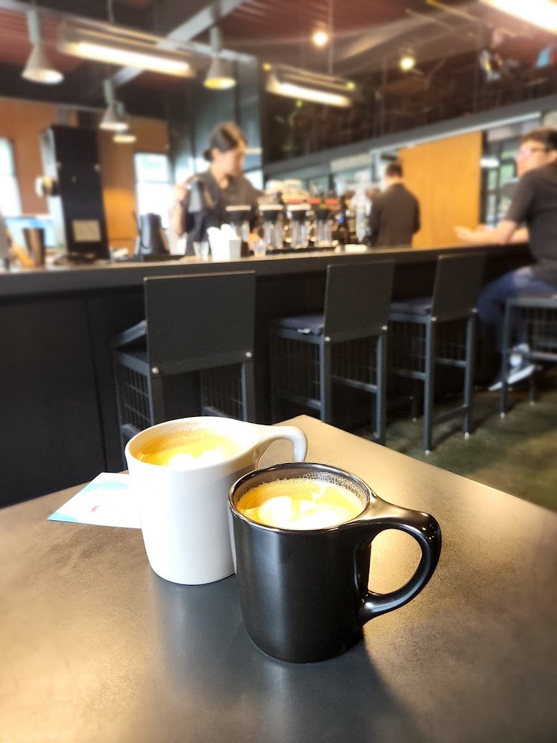 Coffee at BEAN BROTHERS Hapjeong, specialty coffee shop in Seoul