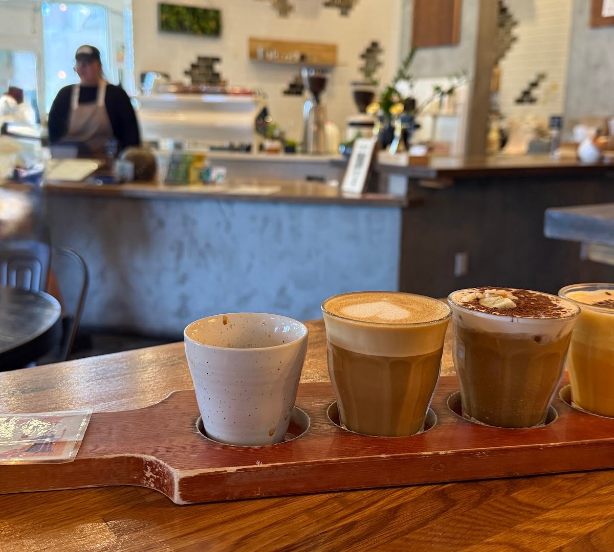 Coffee at Bad Owl Coffee Roasters, specialty coffee shop in Las Vegas