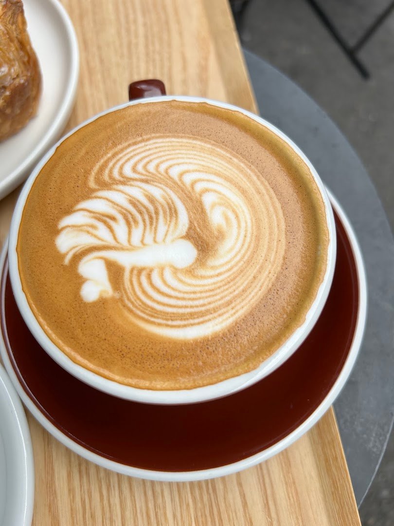 Coffee at Rewire Coffee, specialty coffee shop in Seoul