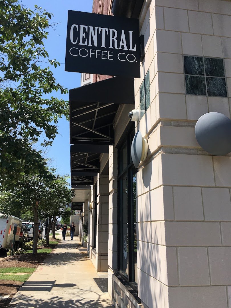 Storefront of Central Coffee Co, specialty coffee shop in Charlotte