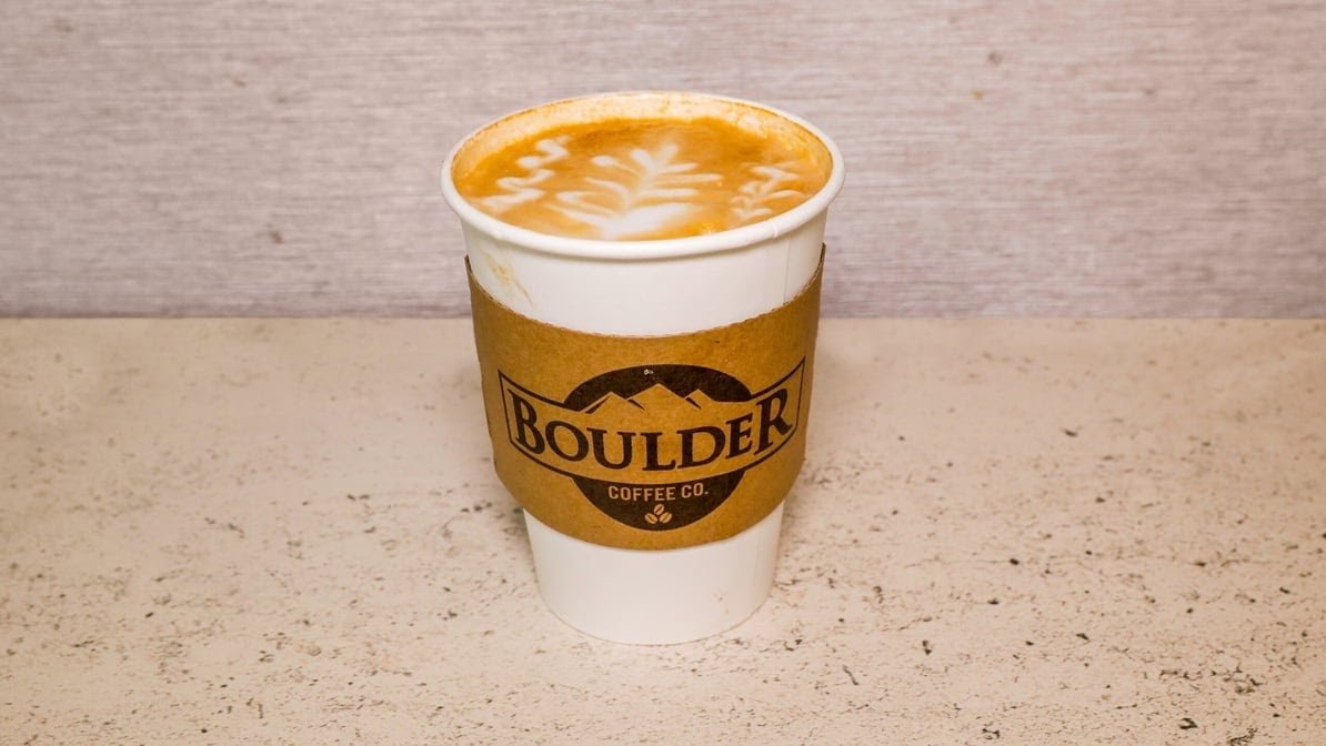 Coffee at Boulder Coffee at the Hyatt Regency, specialty coffee shop in Rochester