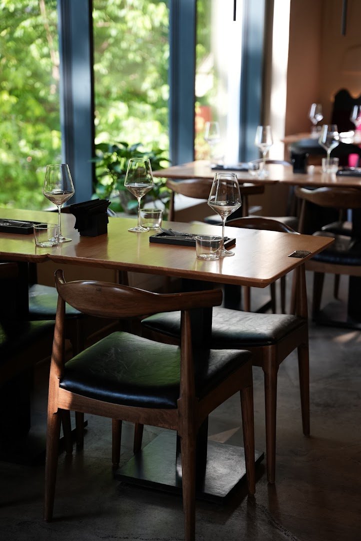 Interior of Culture Cafe, specialty coffee shop in Warsaw