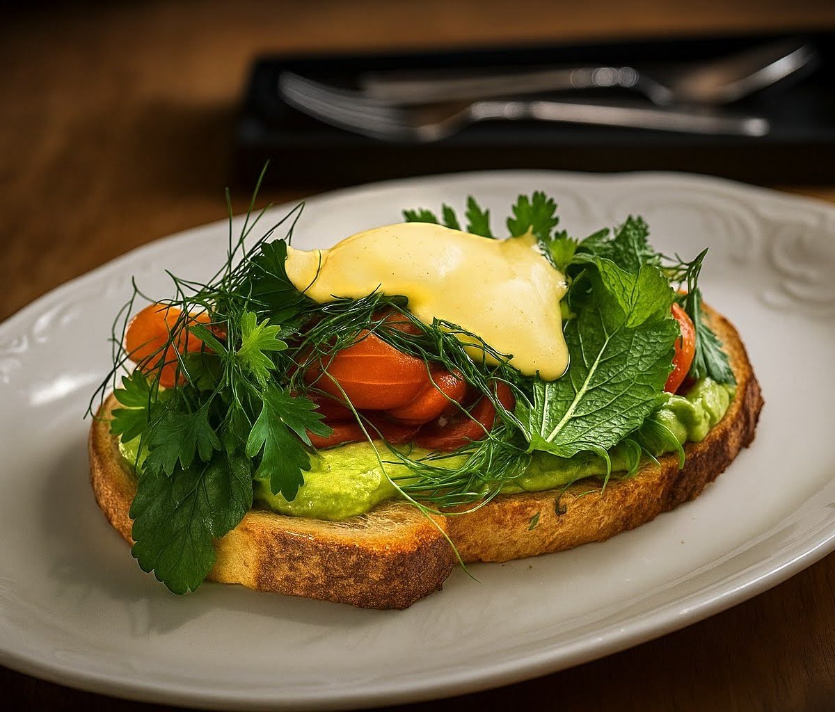 Food at Culture Cafe, specialty coffee shop in Warsaw