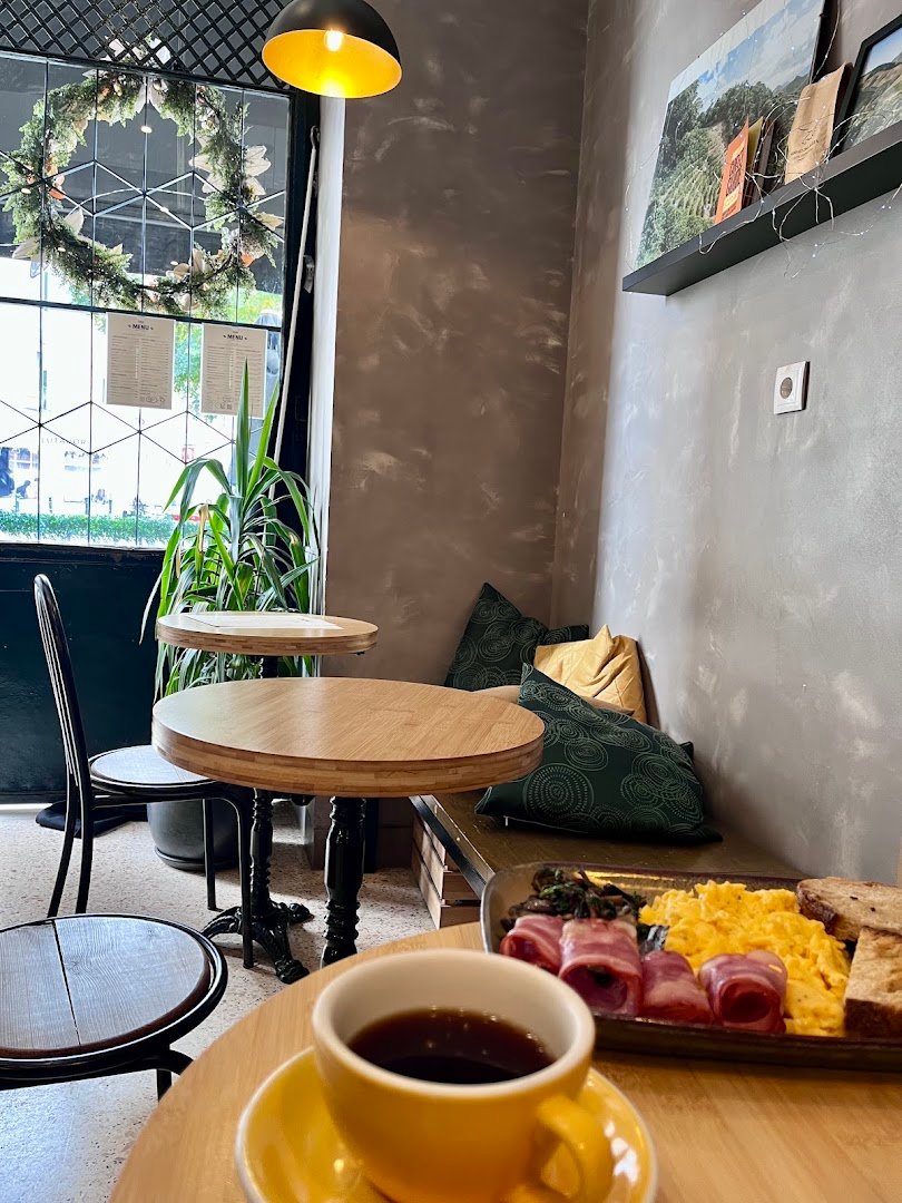 Interior of TORRA ROASTING & COFFEE - Specialty Coffees & Roasting, specialty coffee shop in Lisbon