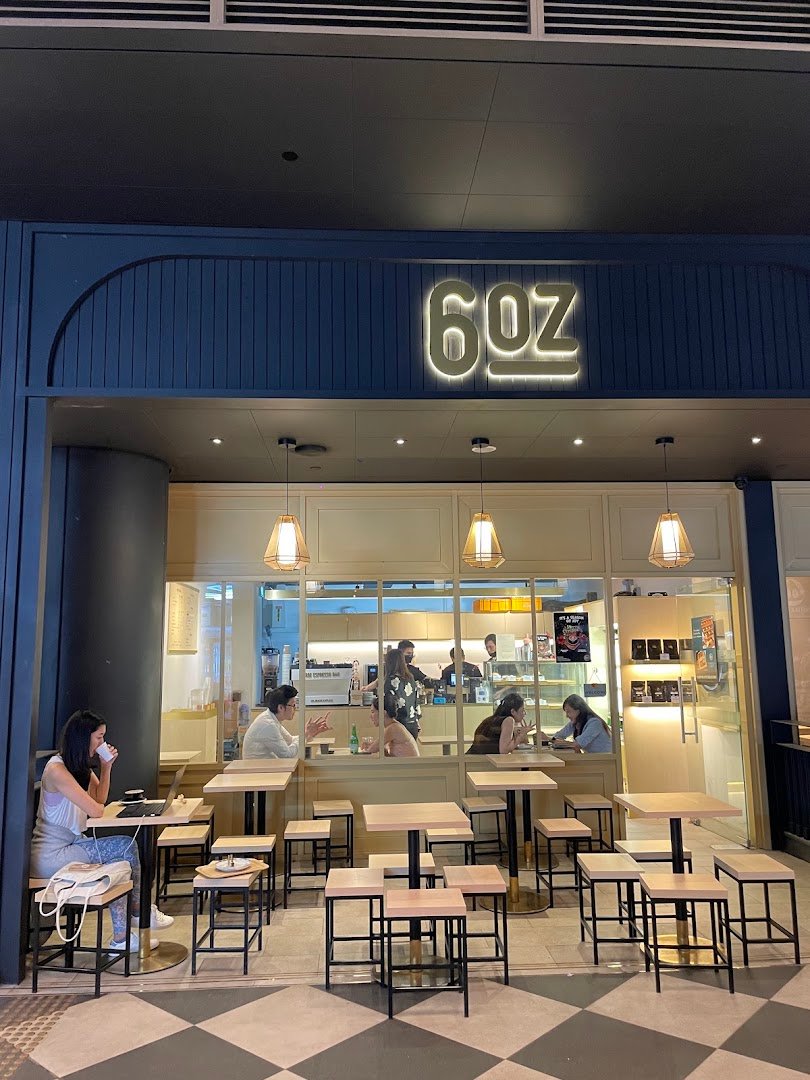 Storefront of 6oz Espresso Bar, specialty coffee shop in Singapore