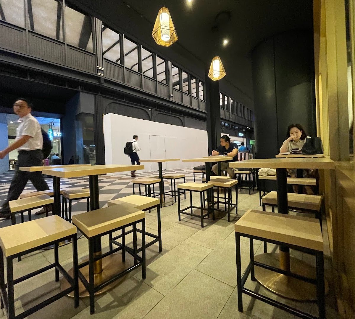 Interior of 6oz Espresso Bar, specialty coffee shop in Singapore