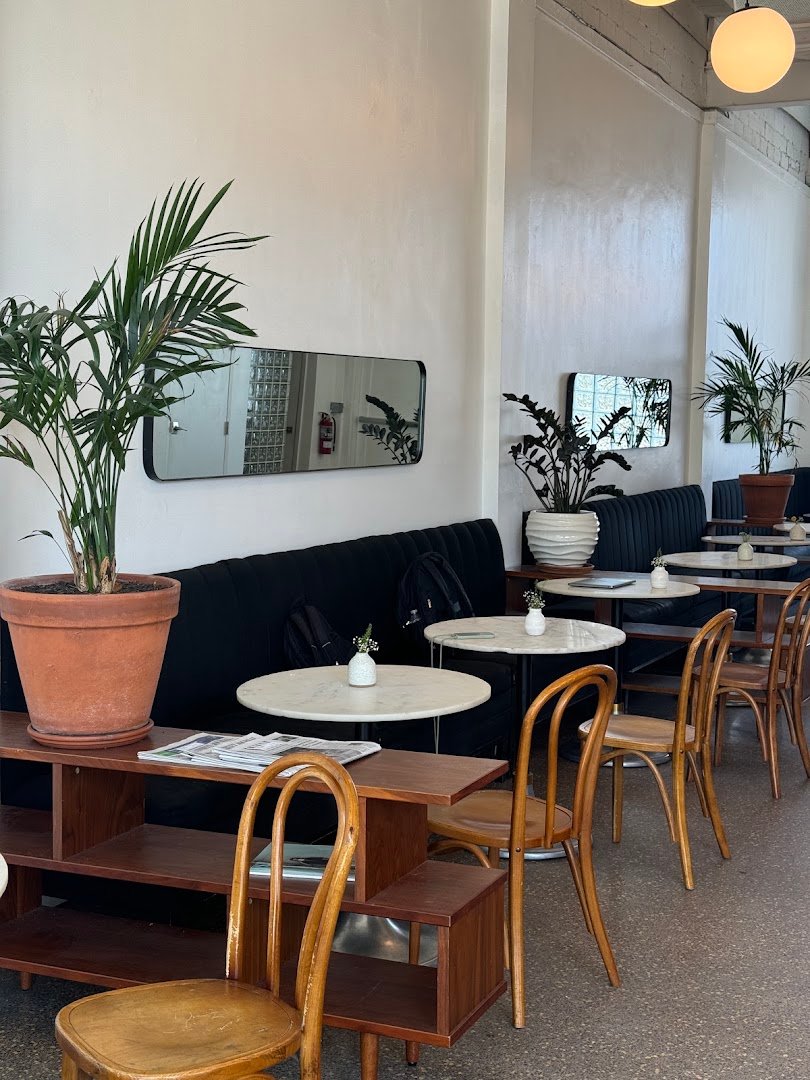 Interior of Intermezzo Coffee & Cocktails, specialty coffee shop in Tampa-St. Petersburg