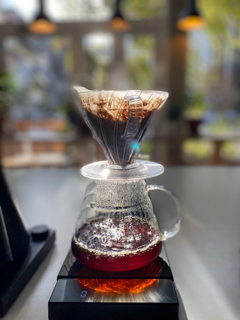 Coffee at Block 32, specialty coffee shop in Novi Sad