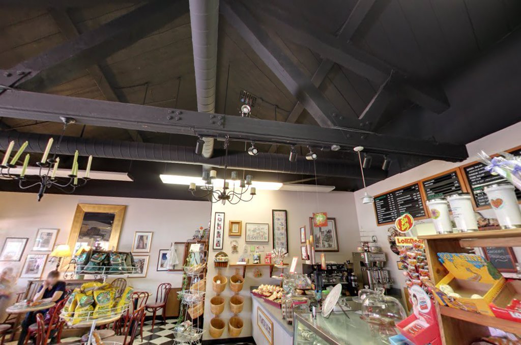 Interior of Heartbeat Cafe, specialty coffee shop in San Jose