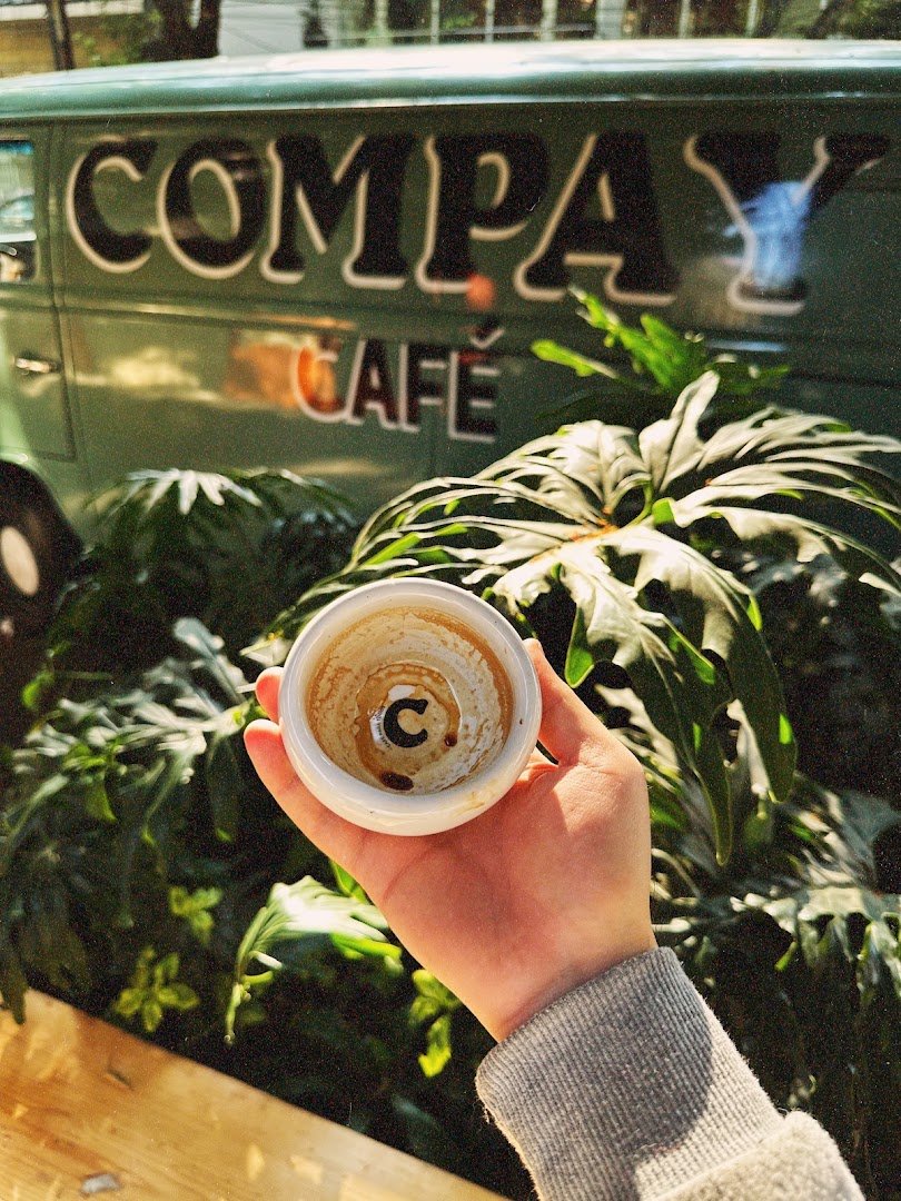 Coffee at Compay, specialty coffee shop in Mexico City