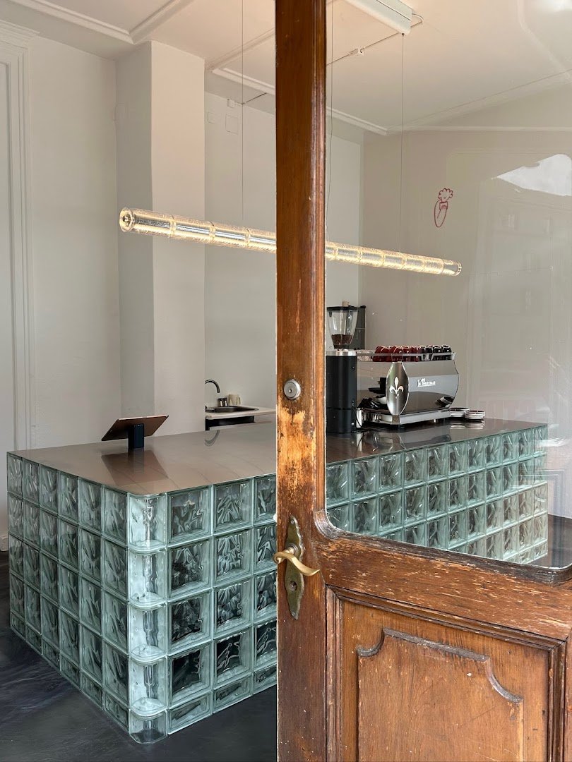 Interior of CTRL Cafe Bar, specialty coffee shop in Zurich