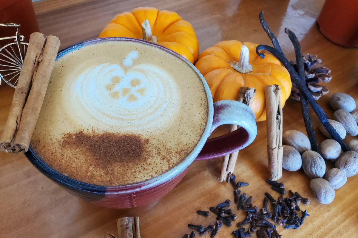 Coffee at Coffee Cycle Roasting, specialty coffee shop in San Diego