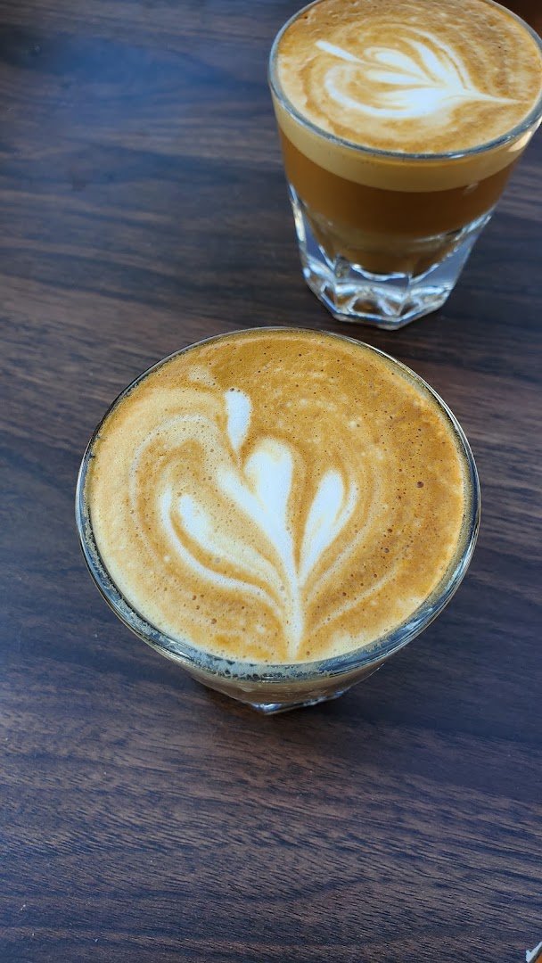 Coffee at Coffee Cycle Roasting, specialty coffee shop in San Diego