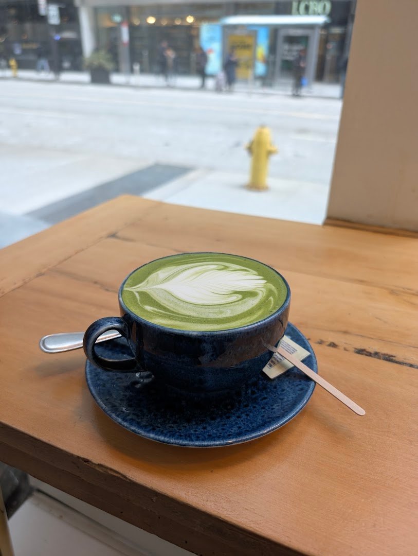 Coffee at Daily Ritual Cafe, specialty coffee shop in Toronto