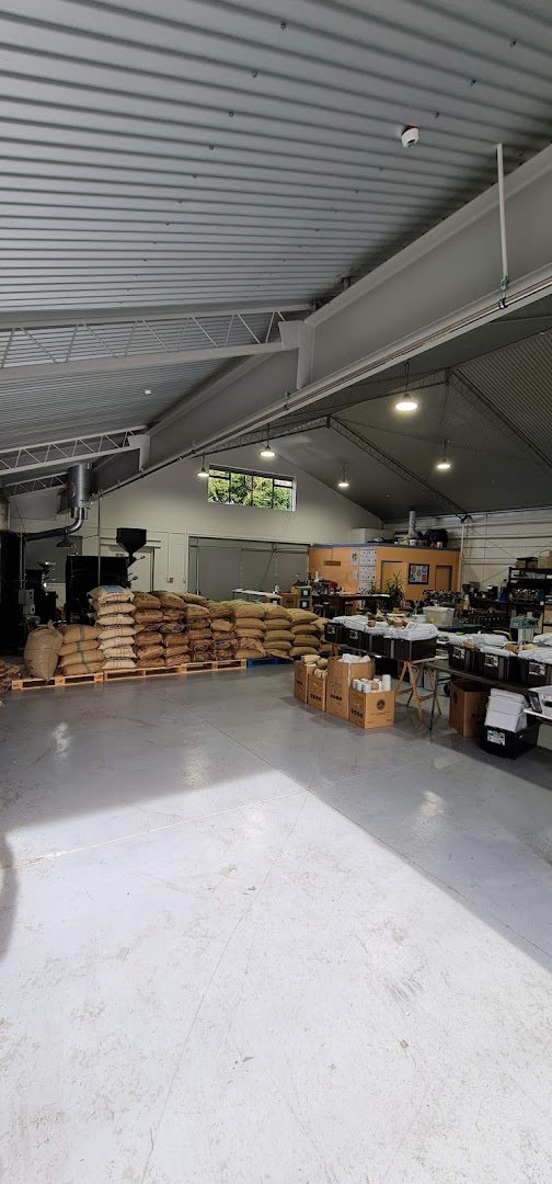 Interior of Be Specialty Coffee Roasters, specialty coffee shop in Auckland