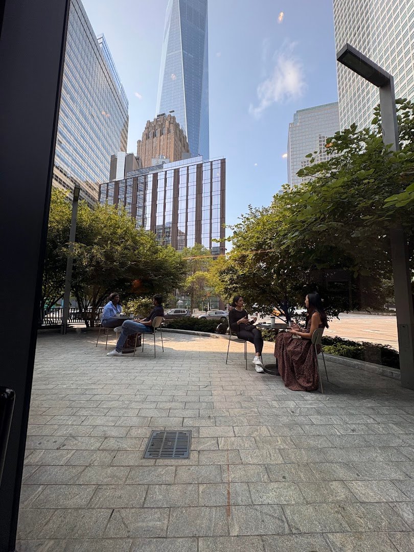 Storefront of Interlude Coffee & Tea, specialty coffee shop in New York