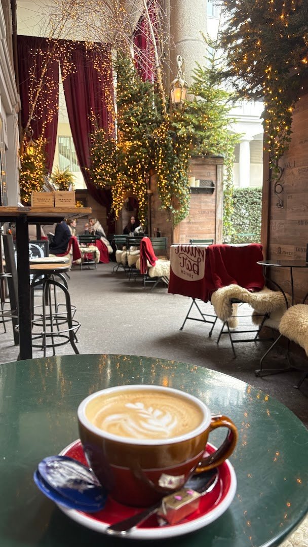 Coffee at Milchbar, specialty coffee shop in Zurich