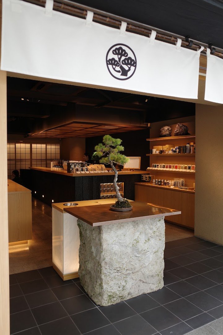 Interior of BONGEN COFFEE Tokyo Nihonbashi, specialty coffee shop in Tokyo