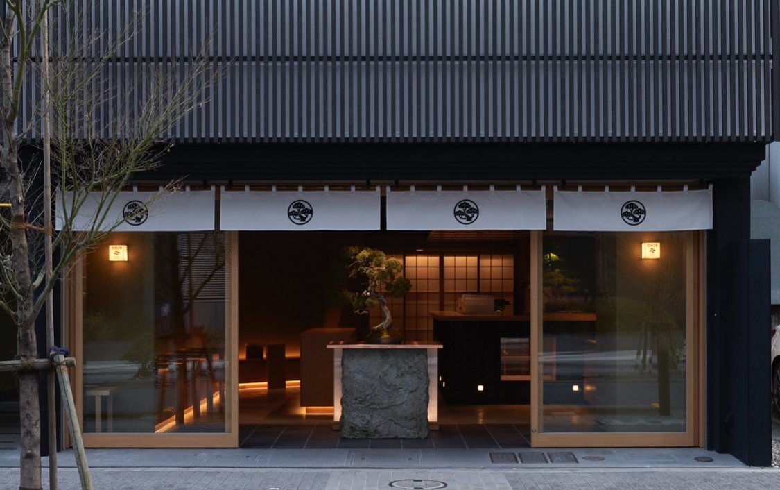 Storefront of BONGEN COFFEE Tokyo Nihonbashi, specialty coffee shop in Tokyo