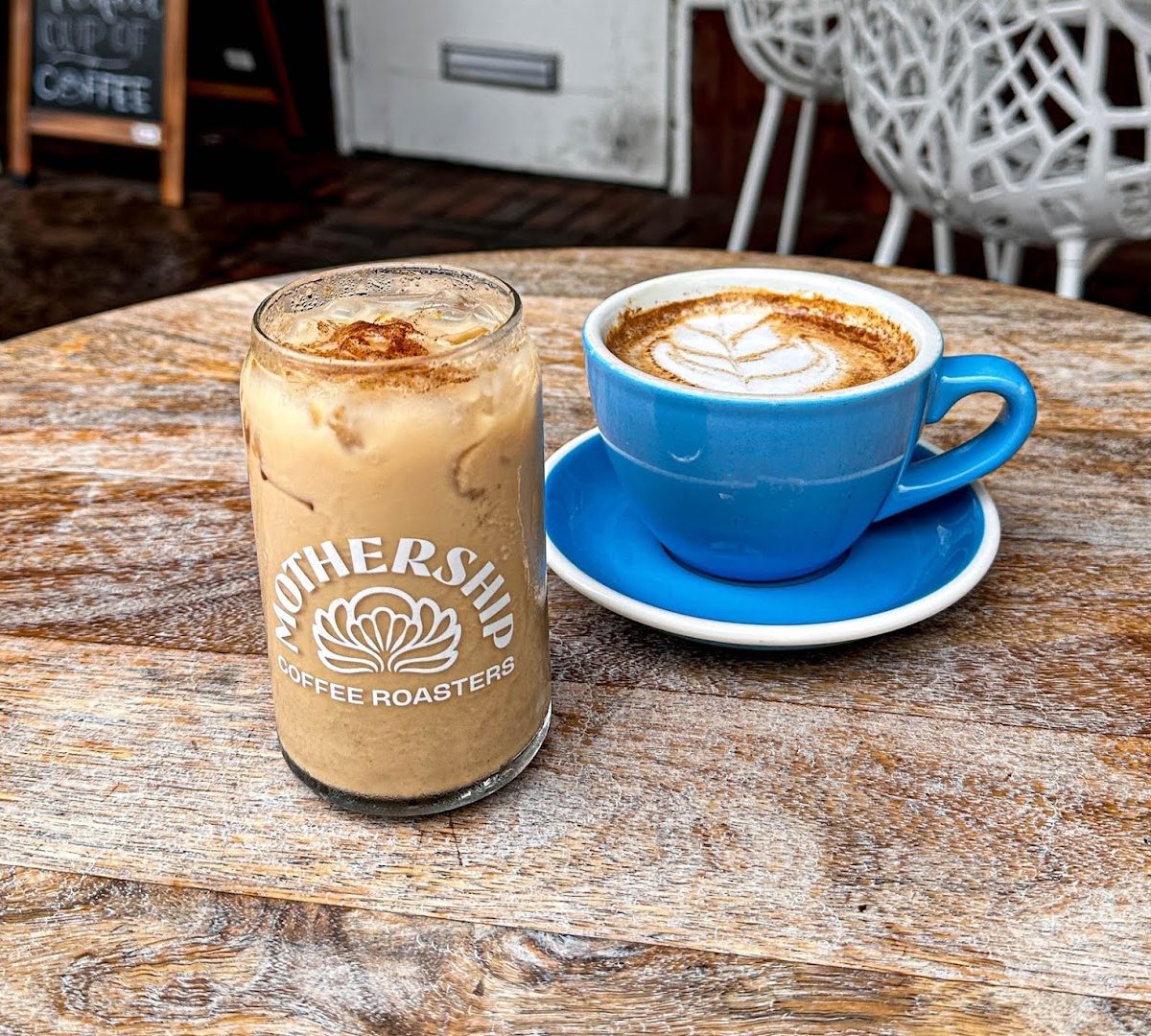 Coffee at Sunrise Coffee, specialty coffee shop in Las Vegas