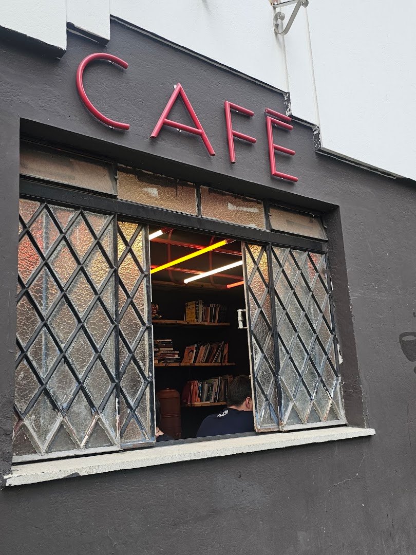 Storefront of Bogo Cafeteria & Torrefação, specialty coffee shop in São Paulo