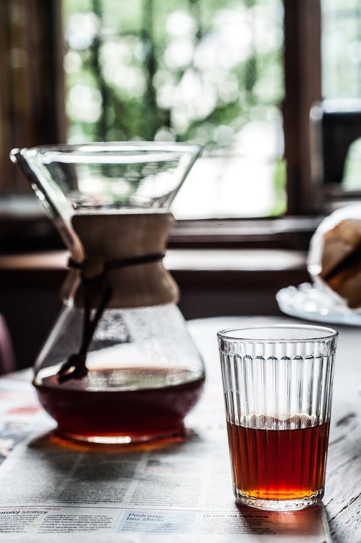 Coffee at U Krawca Café, specialty coffee shop in Warsaw