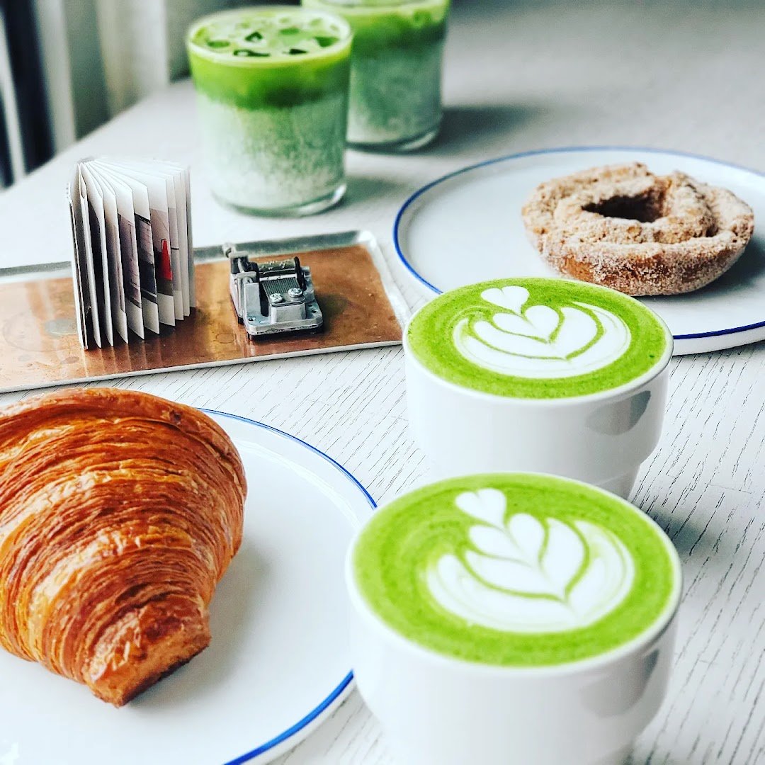 Coffee at Oidé Coffee, specialty coffee shop in Vancouver
