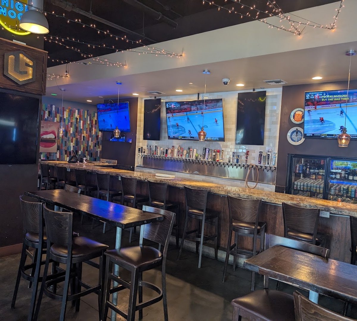 Interior of Ginger Beard Coffee, specialty coffee shop in Tampa-St. Petersburg