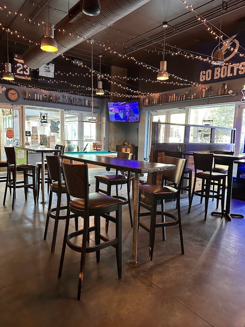 Interior of Ginger Beard Coffee, specialty coffee shop in Tampa-St. Petersburg