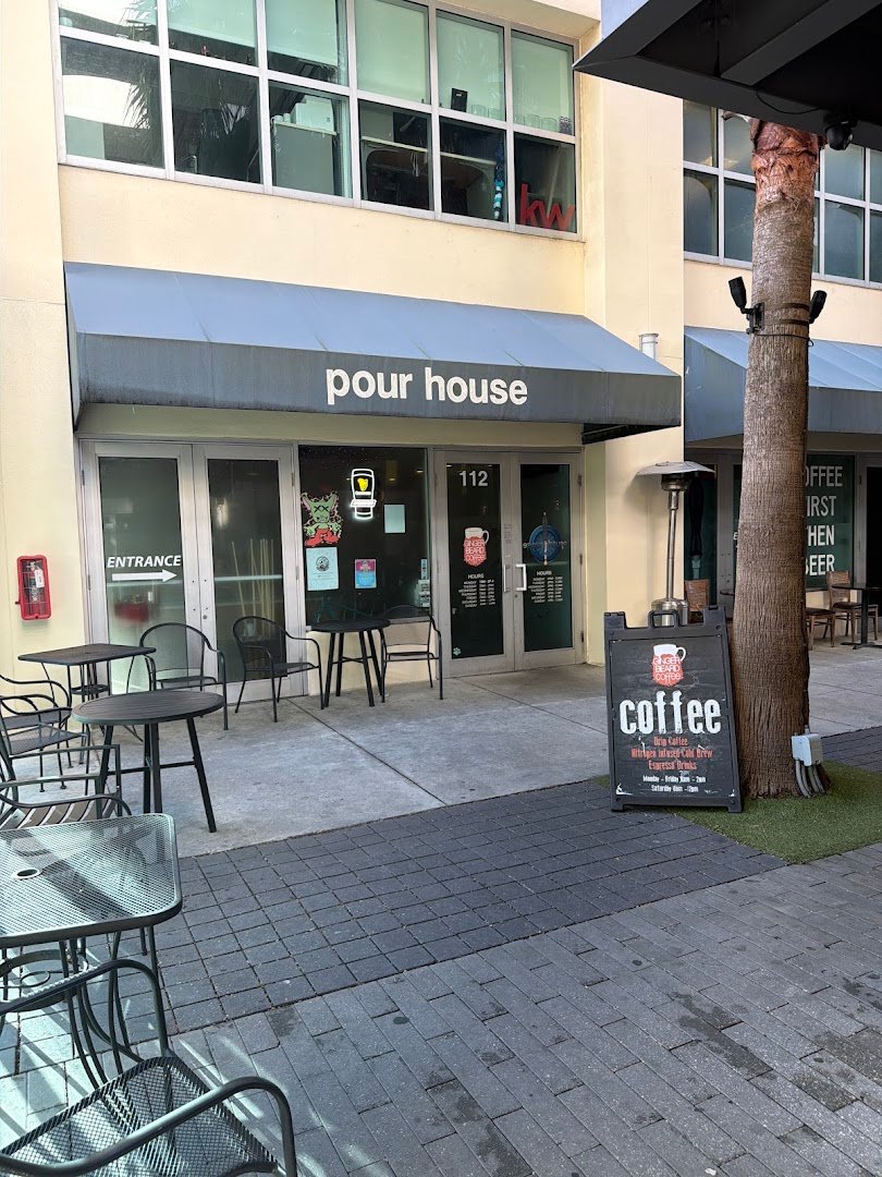 Storefront of Ginger Beard Coffee, specialty coffee shop in Tampa-St. Petersburg