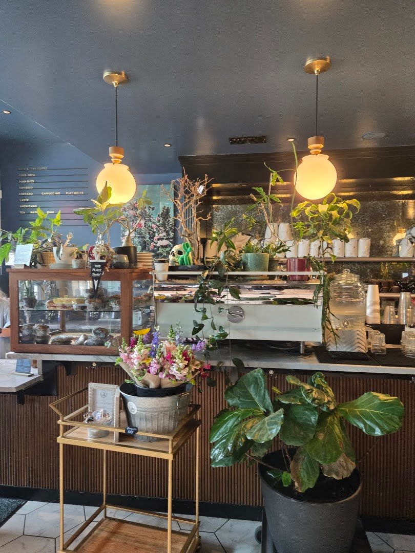Interior of The Optimist Raleigh, specialty coffee shop in Raleigh-Durham