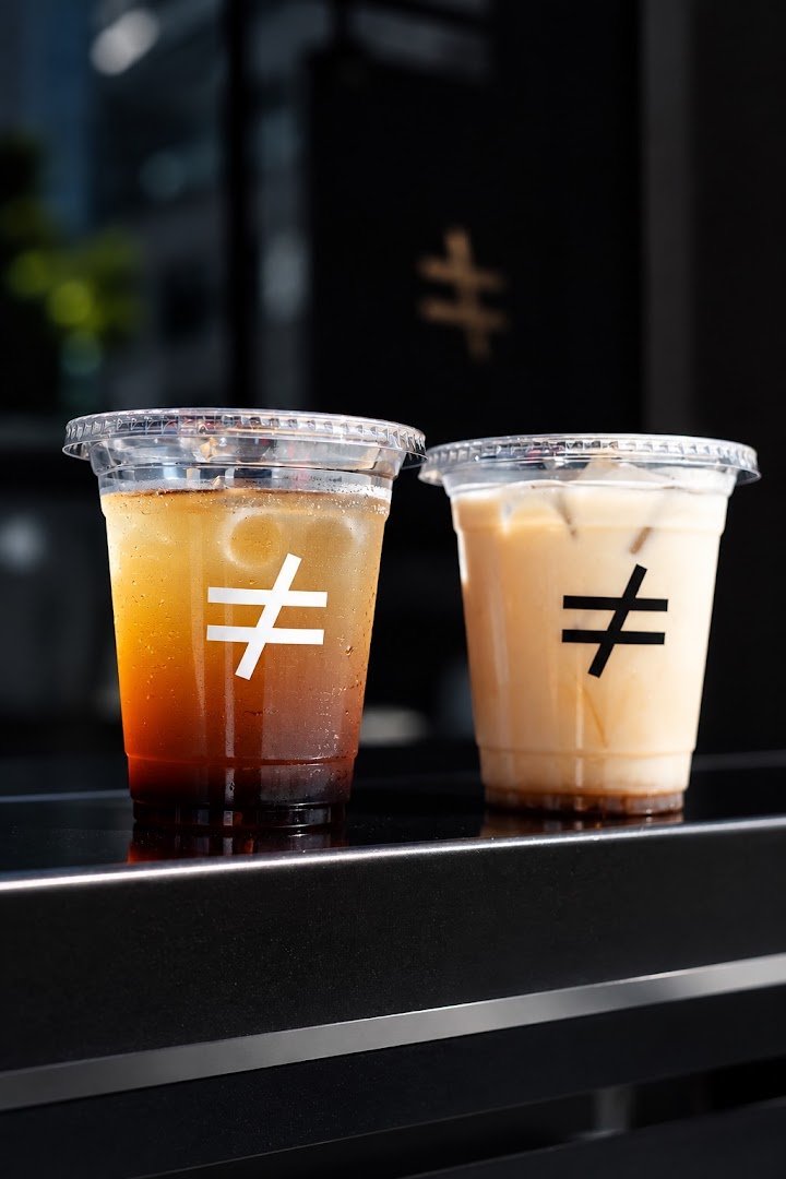 Coffee at Notequal Coffee, specialty coffee shop in Osaka