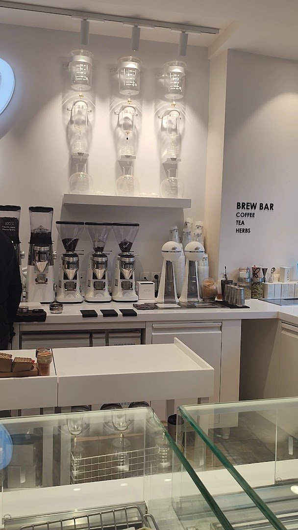 Interior of Tailor Made Coffee Roasters, specialty coffee shop in Athens