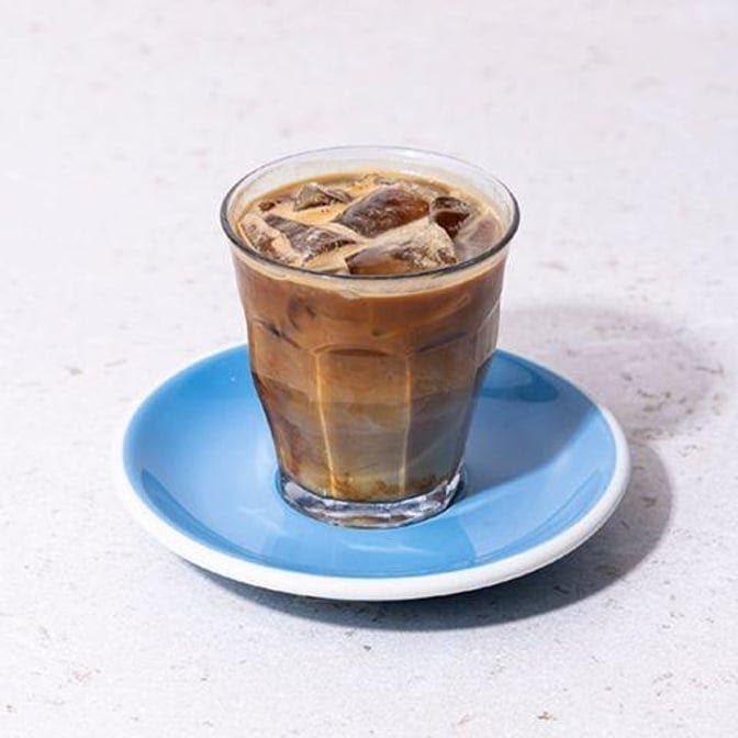 Coffee at Bluestone Lane Jersey City Coffee Shop, specialty coffee shop in New York