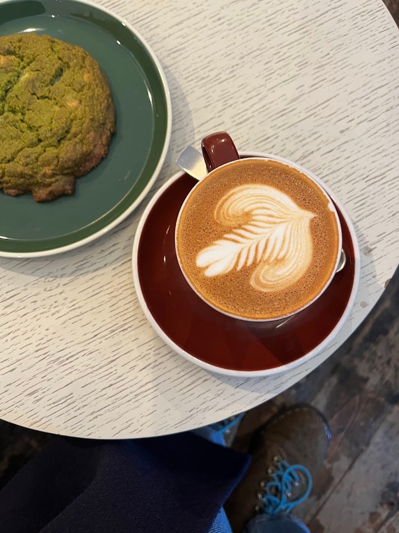 Coffee at Café Caron & frères, specialty coffee shop in Montreal