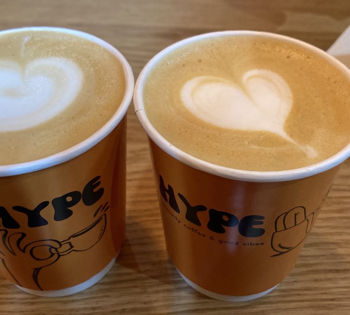 Coffee at Hype specialty coffee & good vibes, specialty coffee shop in Zurich