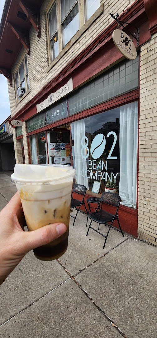 Coffee at 802 Bean Company, specialty coffee shop in Pittsburgh