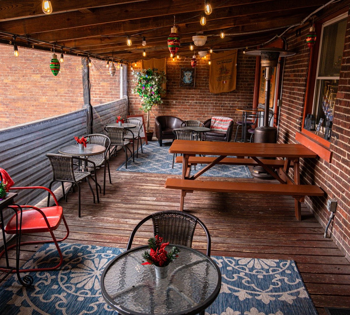 Storefront of 802 Bean Company, specialty coffee shop in Pittsburgh