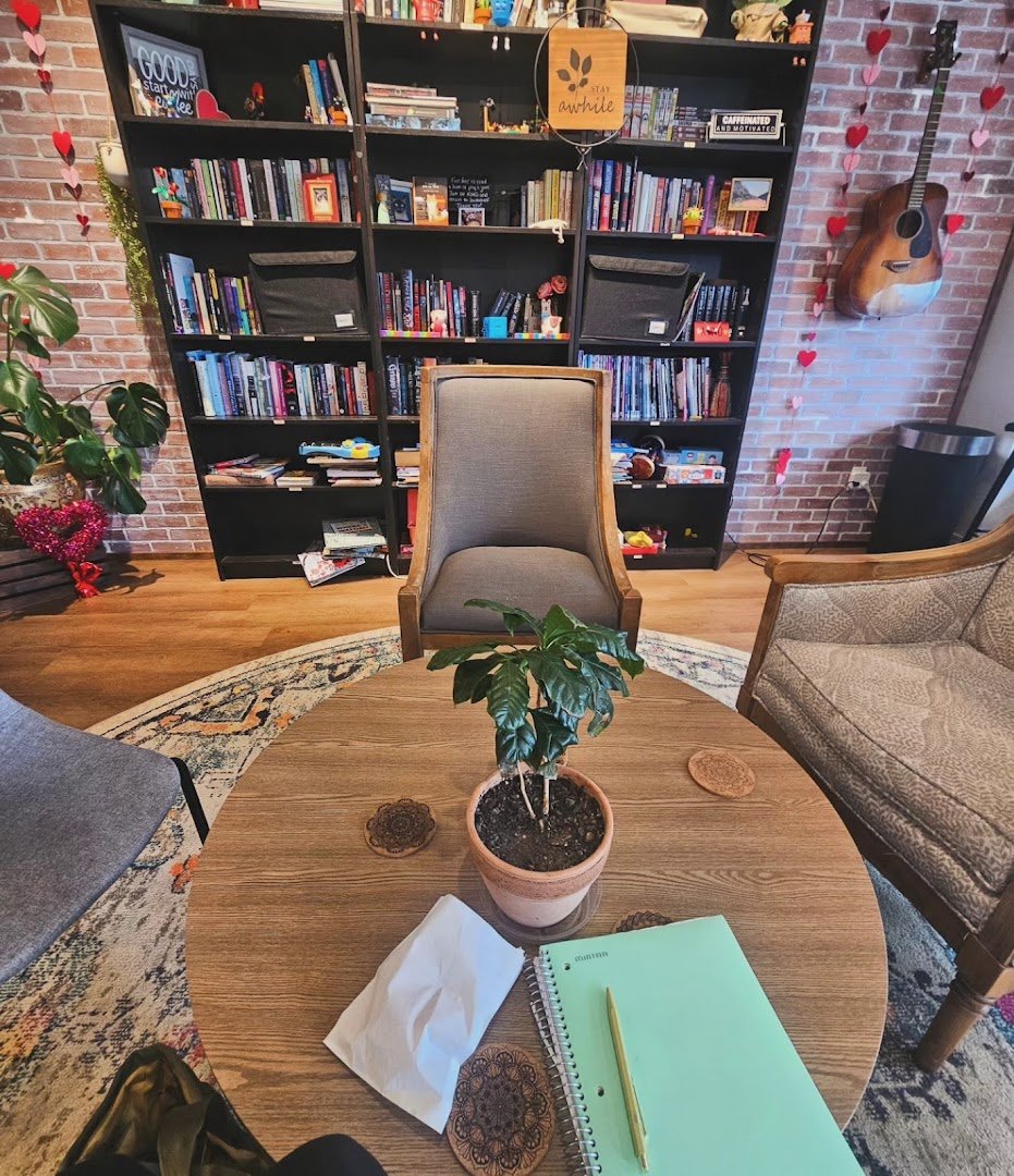 Interior of Blooming Hearts Roastery & Cafe, specialty coffee shop in Worcester