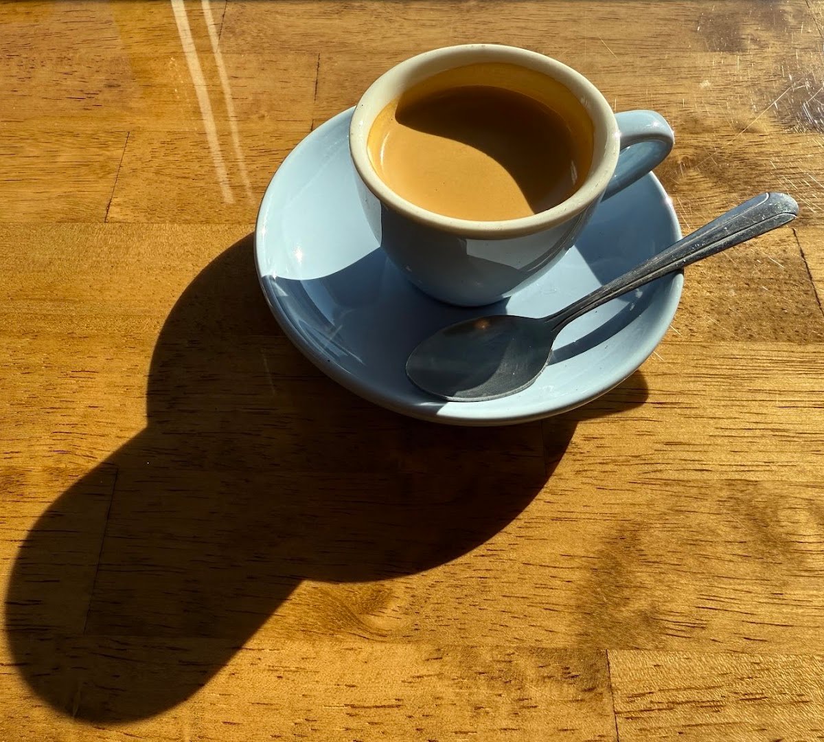 Coffee at Blooming Hearts Roastery & Cafe, specialty coffee shop in Worcester