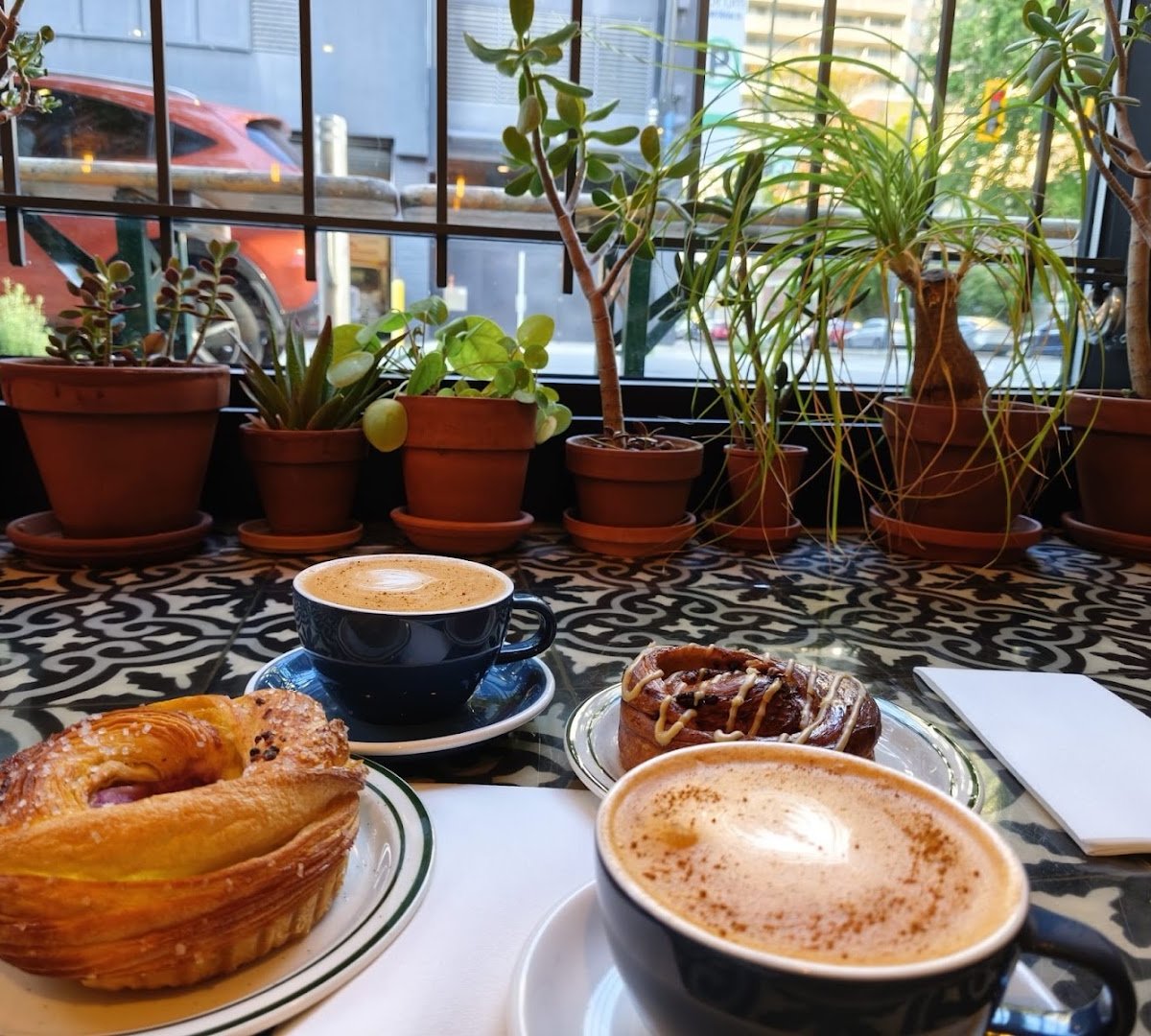 Coffee at Shaughnessy Café, specialty coffee shop in Montreal