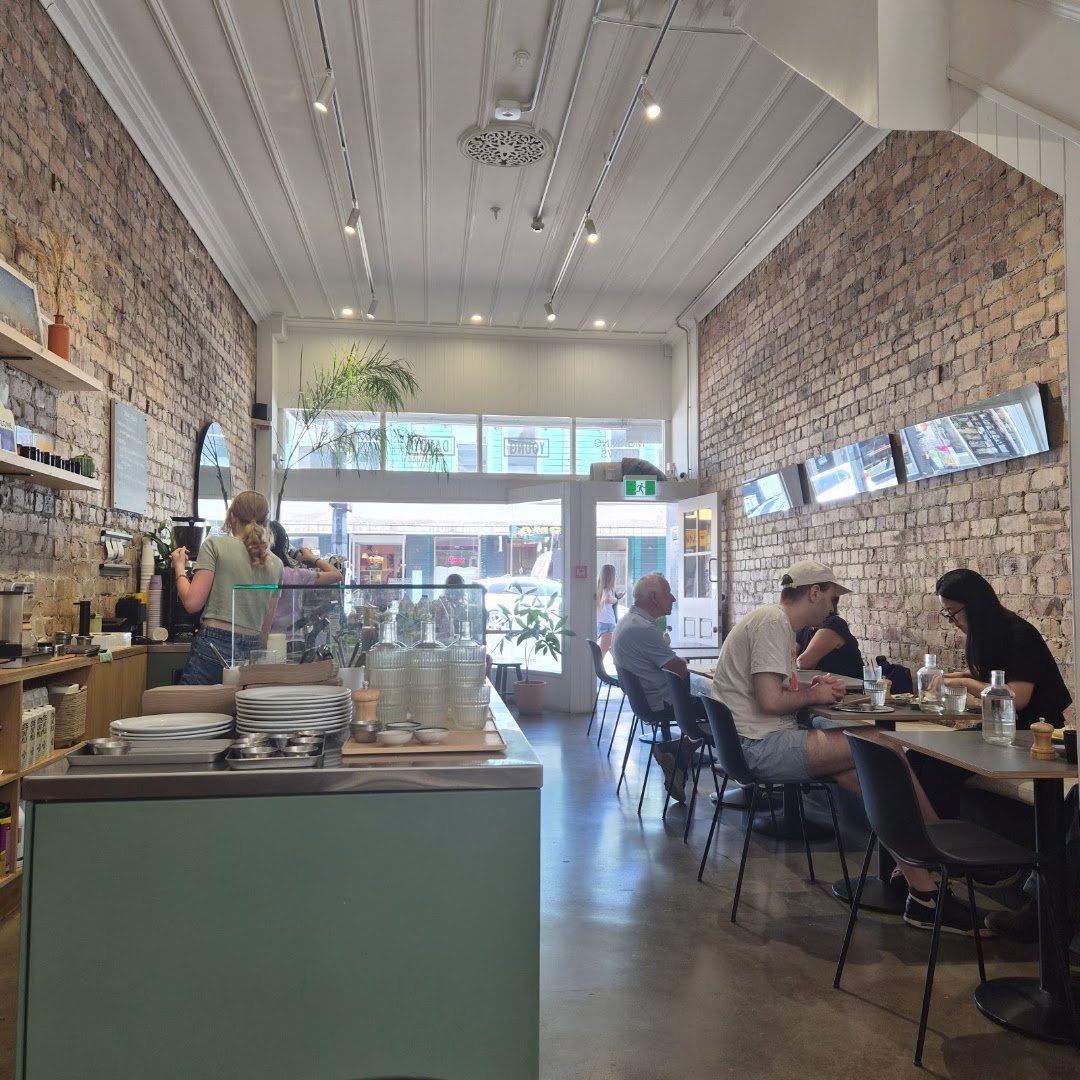 Interior of Young Dandy Cafe, specialty coffee shop in Auckland