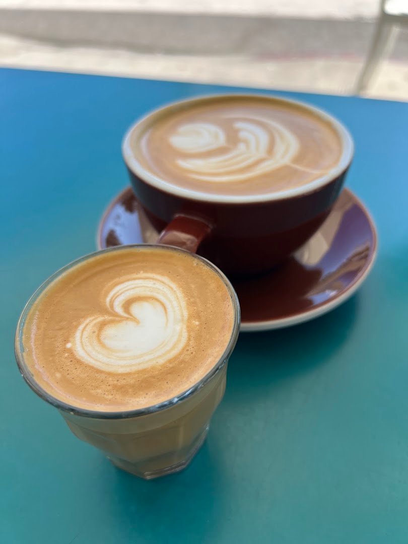 Coffee at Canyon Coffee, specialty coffee shop in Los Angeles