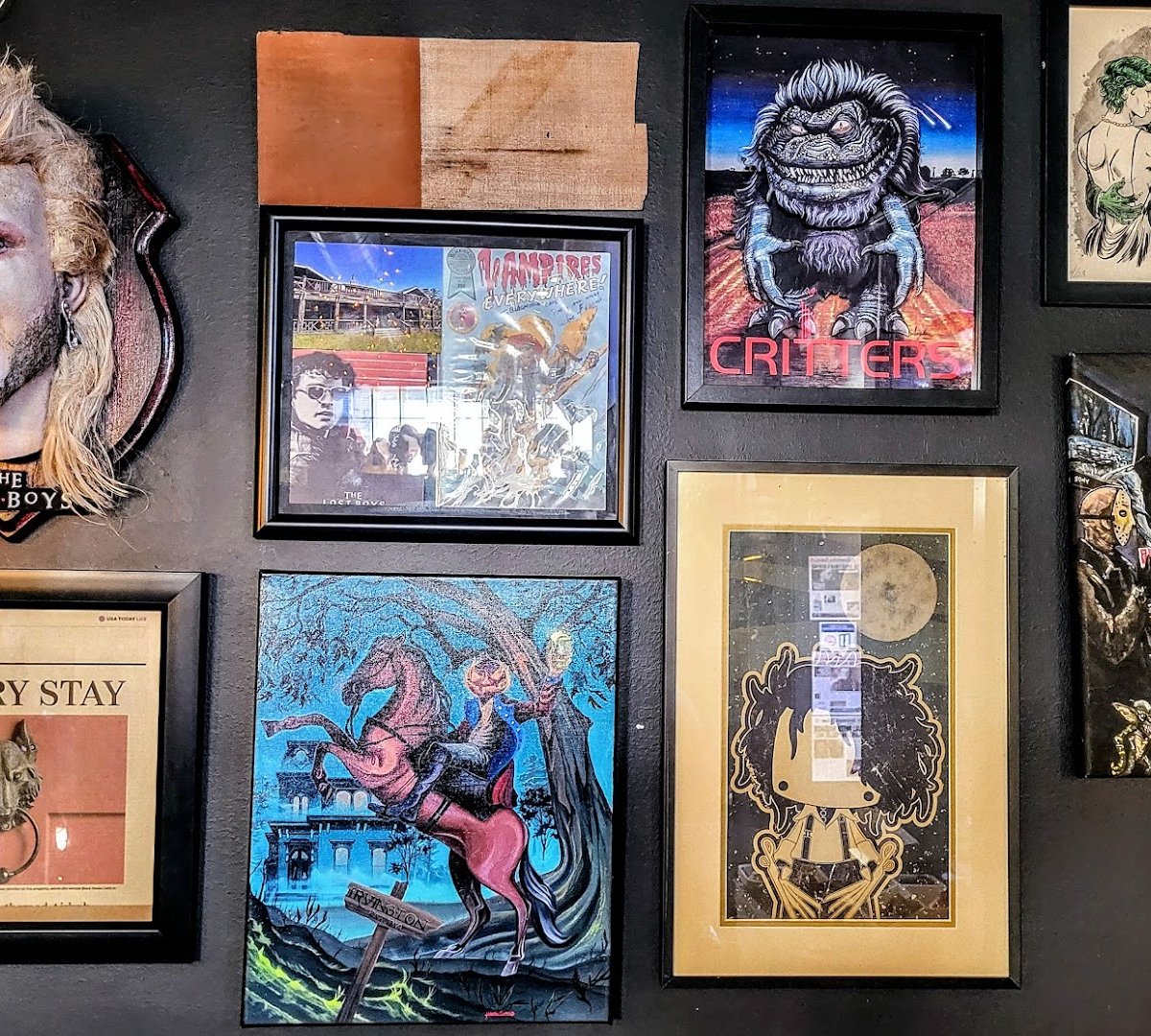 Interior of Black House Cafe, specialty coffee shop in Indianapolis