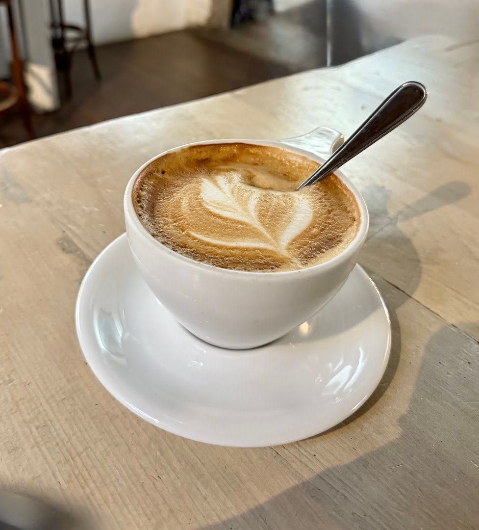 Coffee at Balzac's Distillery District, specialty coffee shop in Toronto