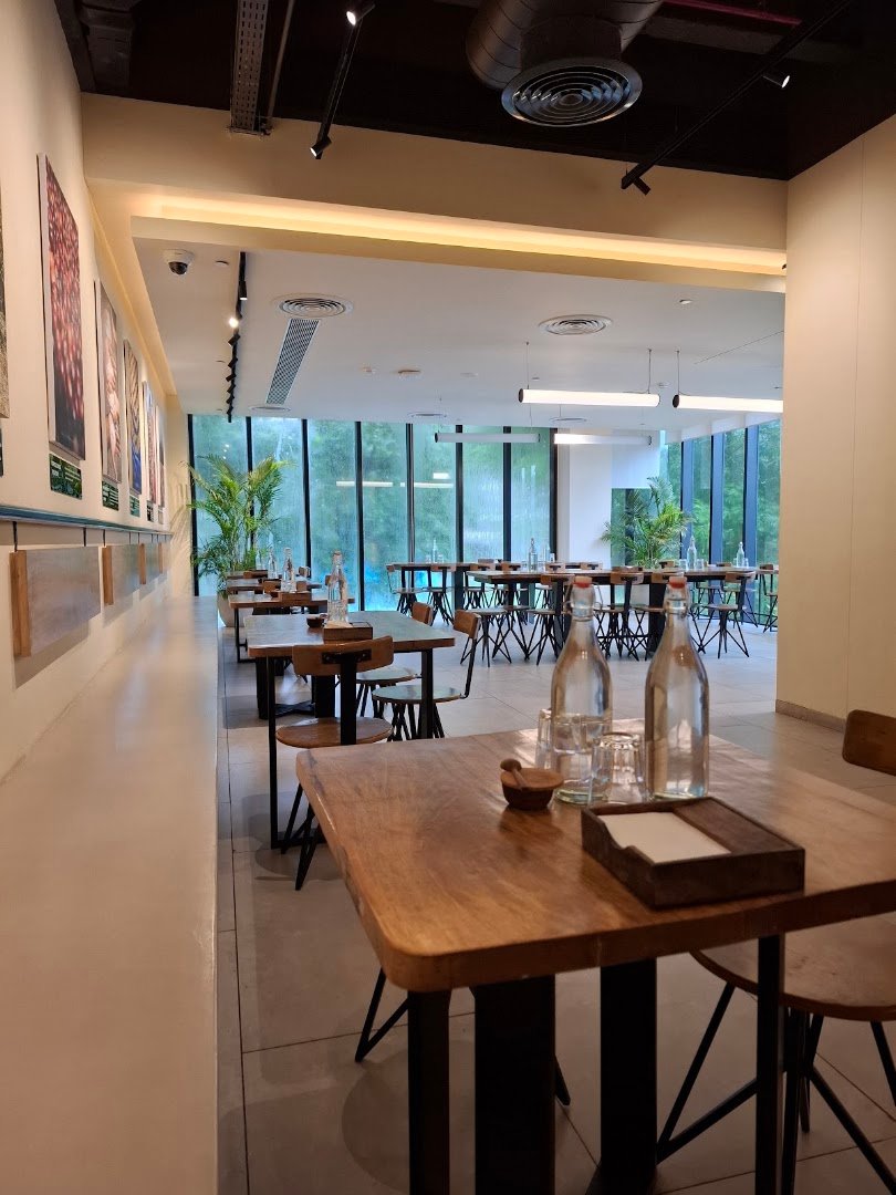 Interior of Subko at Museum of Solutions, specialty coffee shop in Mumbai