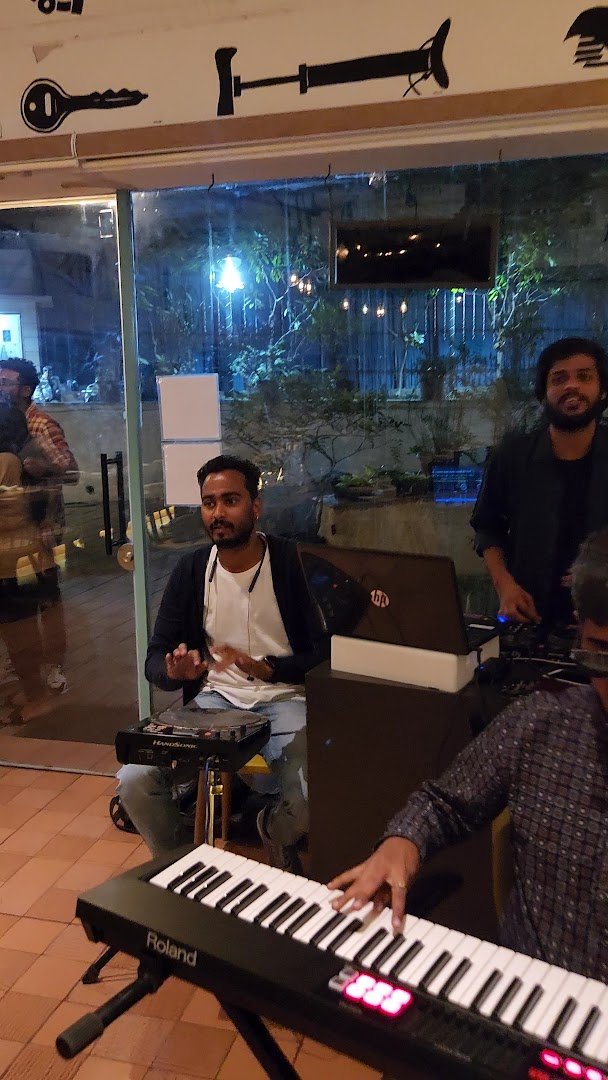 Interior of Mastermind Bicycle Cafe & Bar, specialty coffee shop in Mumbai