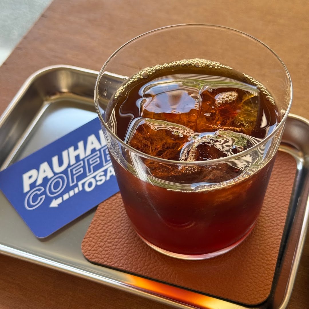 Coffee at Pauhana Coffee, specialty coffee shop in Osaka