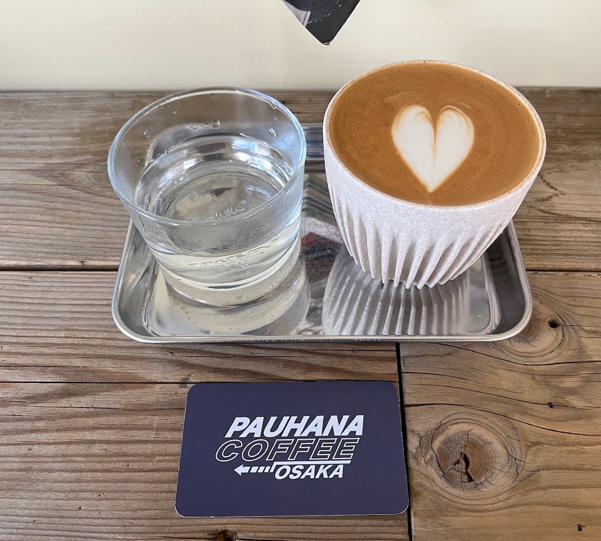 Coffee at Pauhana Coffee, specialty coffee shop in Osaka